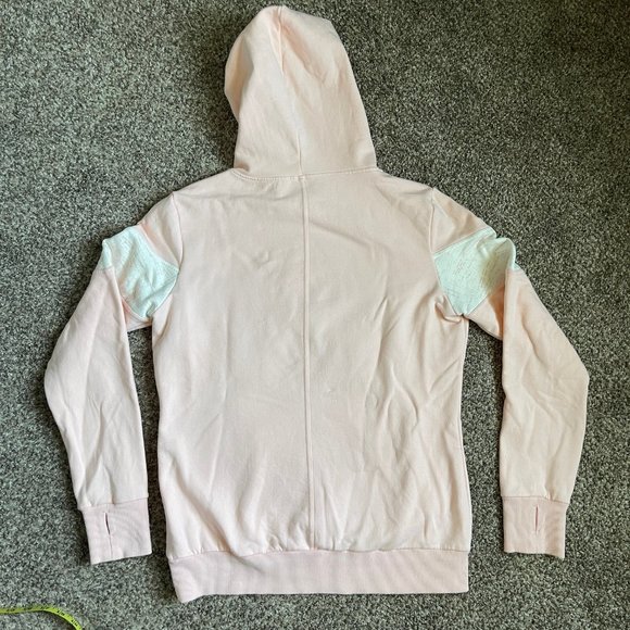 Buffbunny Collection Hero Sweatshirt Hoodie, Size Large, Pink & White - Picture 10 of 13